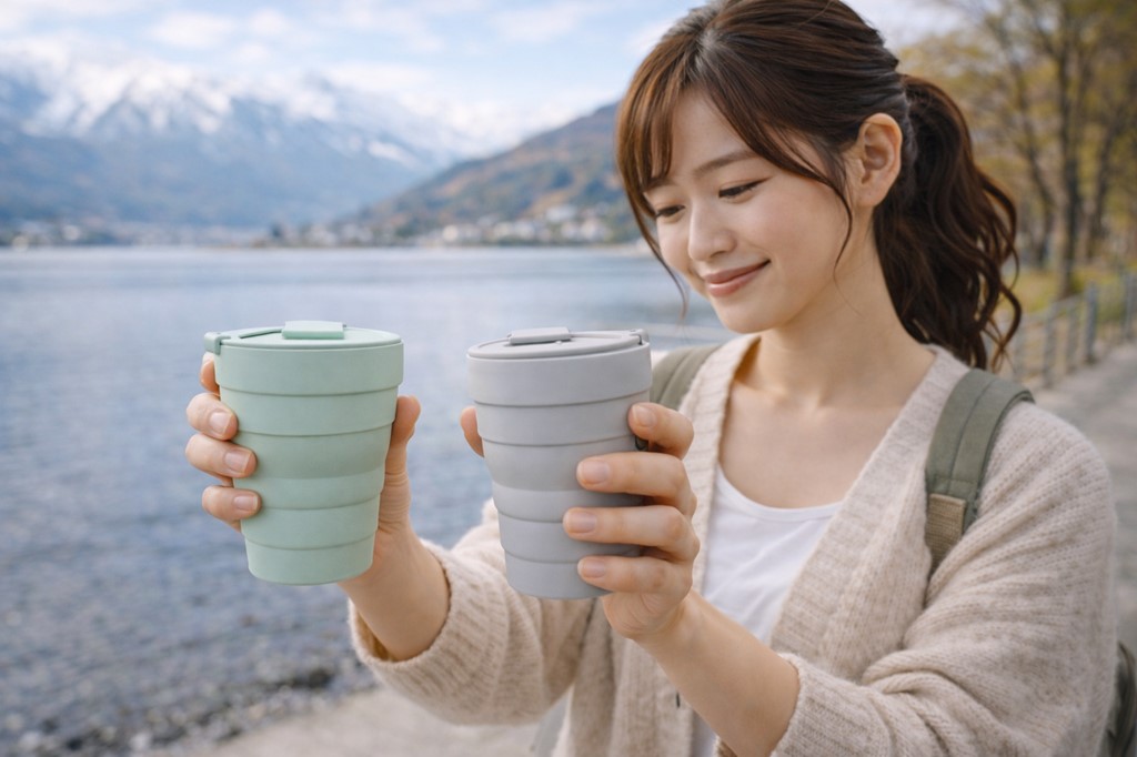 携帯コップの選び方！旅行や観光に便利な折りたたみ式を比較