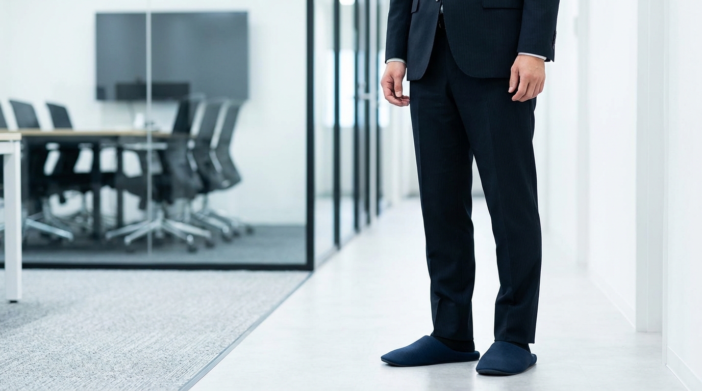 学校行事や出張でも使い回せる万能な一足