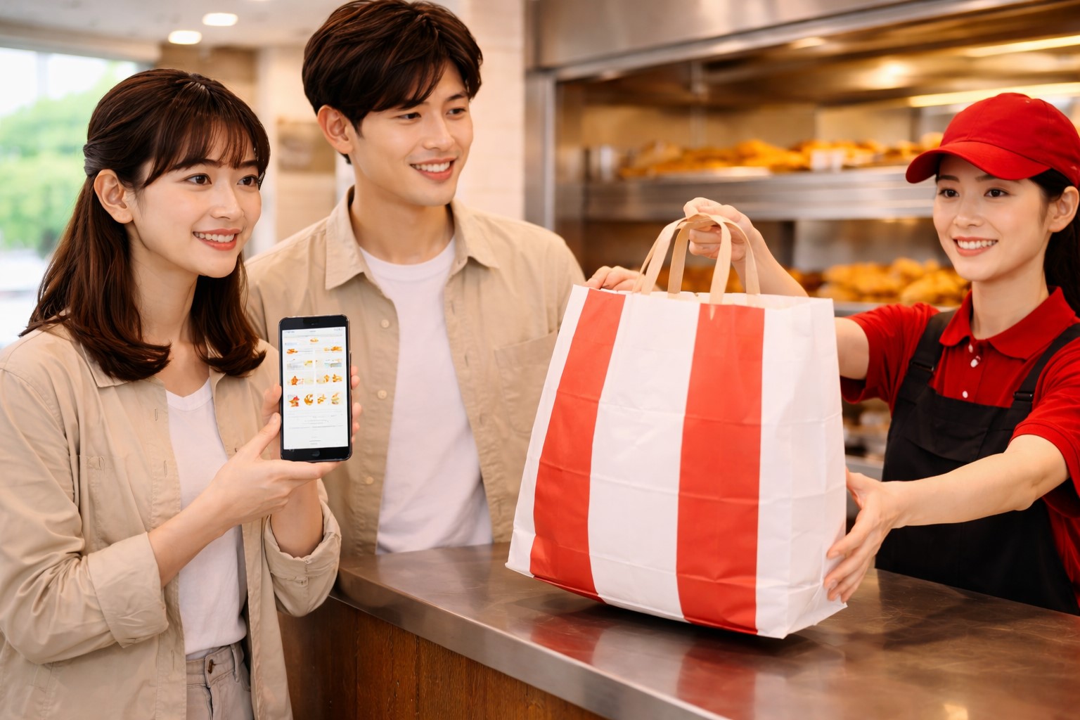 ケンタッキーのネットオーダー受け取り方！ドライブスルーや遅刻対応