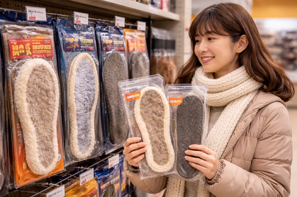 中敷きインソールの暖かい素材の選び方！冬の旅行を快適にする防寒対策