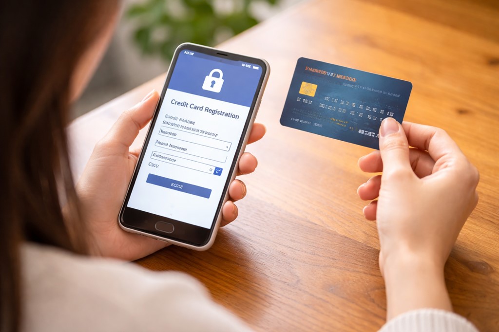 クレジットカードの登録手順と注意点