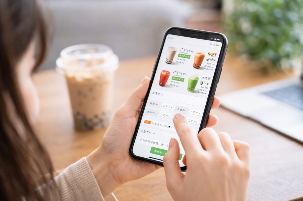 スマホで完結する注文のやり方