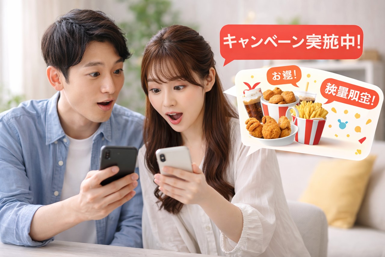 実施中のキャンペーン情報を確認