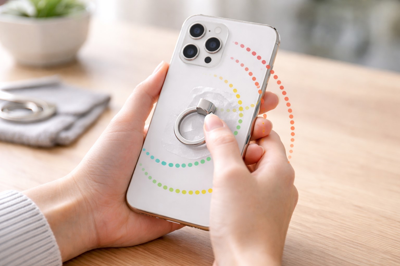 操作性を左右する付ける位置のコツ