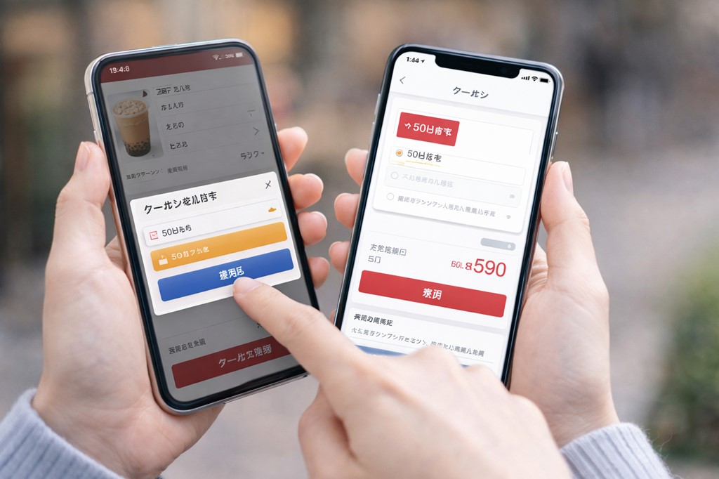 クーポンの使い方は？注文前の設定フロー