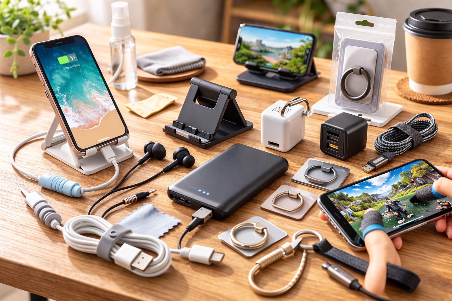 100均で人気のスマホ周辺機器