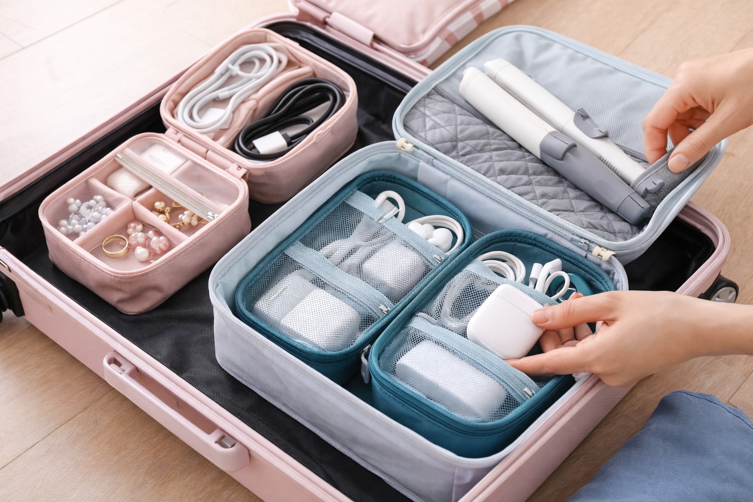 パッキングの悩みを解決する収納ケース