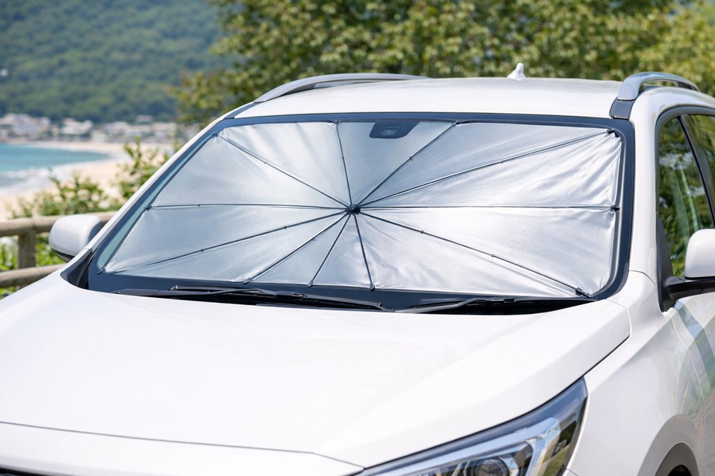 日差しを広く遮るワイド版の実力