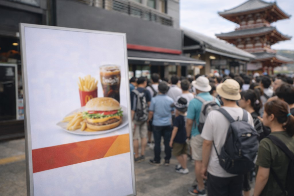 観光地の昼マックができない理由と提供時間