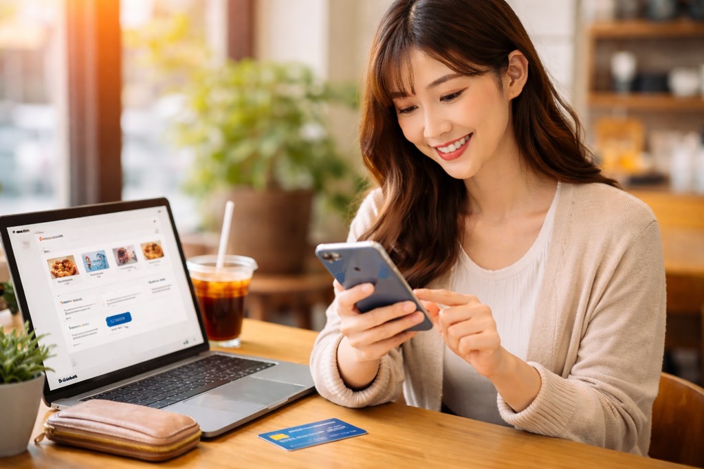 ネット注文時の支払いの手順