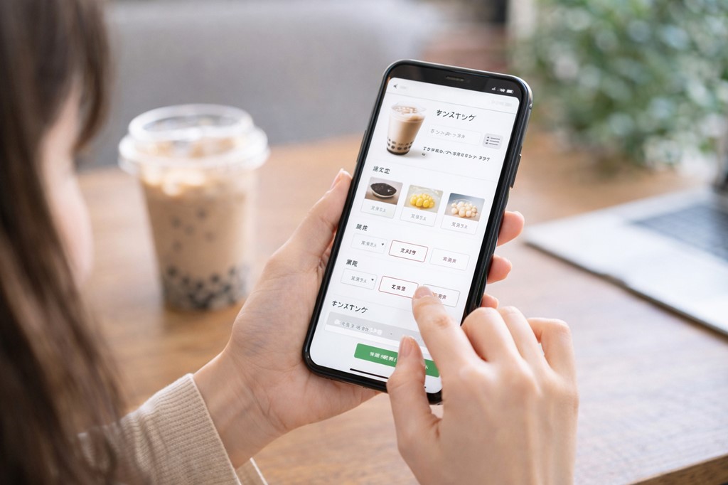トッピングや甘さのカスタム