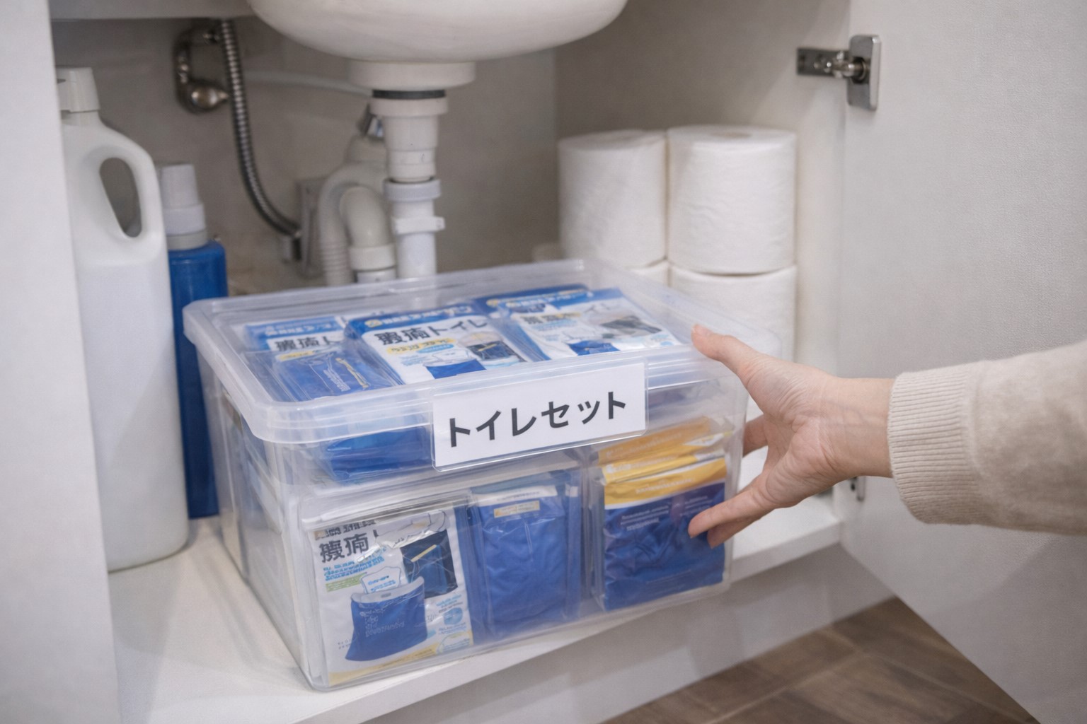 非常用トイレの保管方法