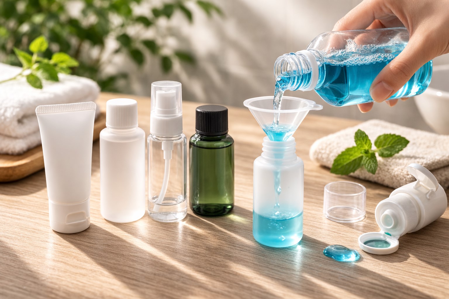 100均の容器と詰め替えを楽にする便利グッズ