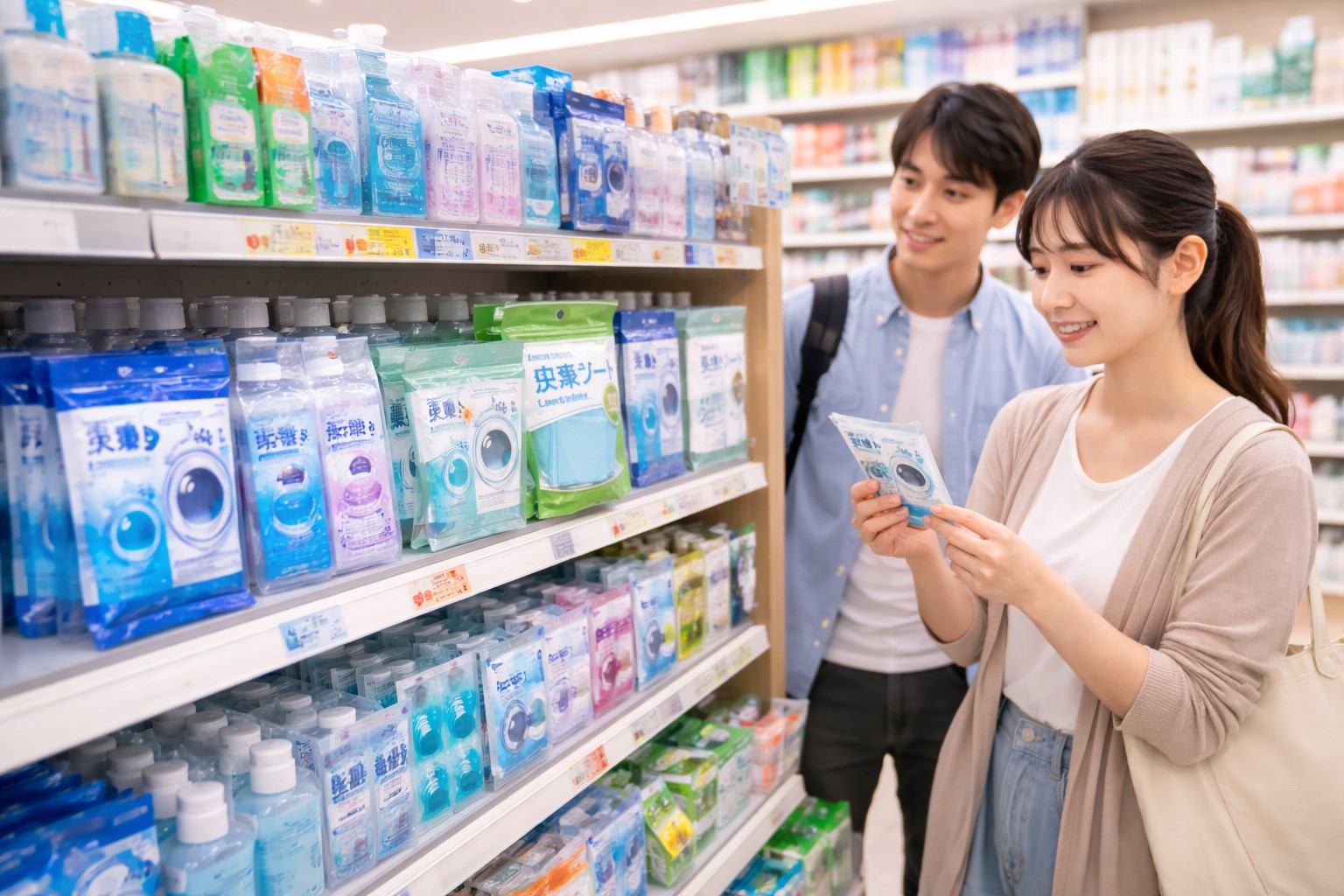 ドラッグストアは旅行用洗剤の宝庫