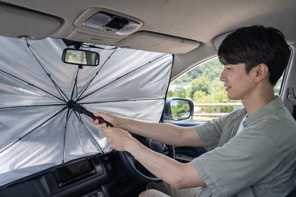 設営が簡単なワンタッチ式の仕組み