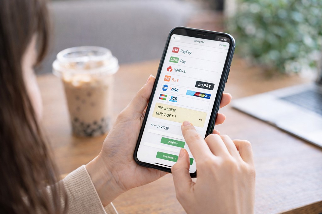 決済方法の選択とクーポン利用