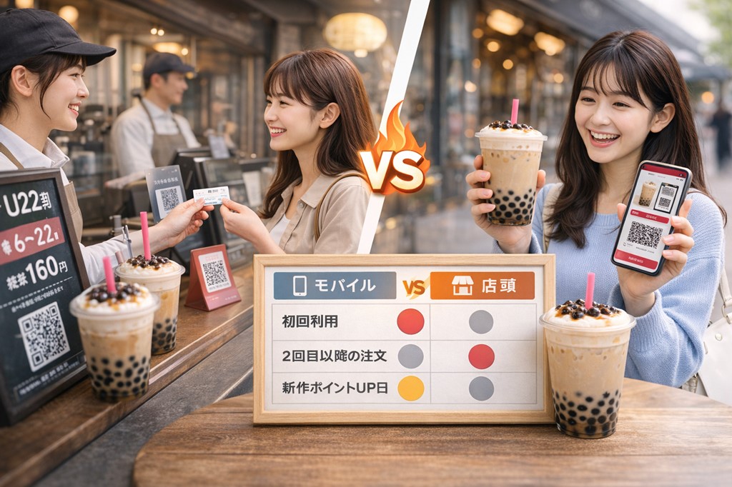 モバイルオーダーと学割の損得シミュレーション