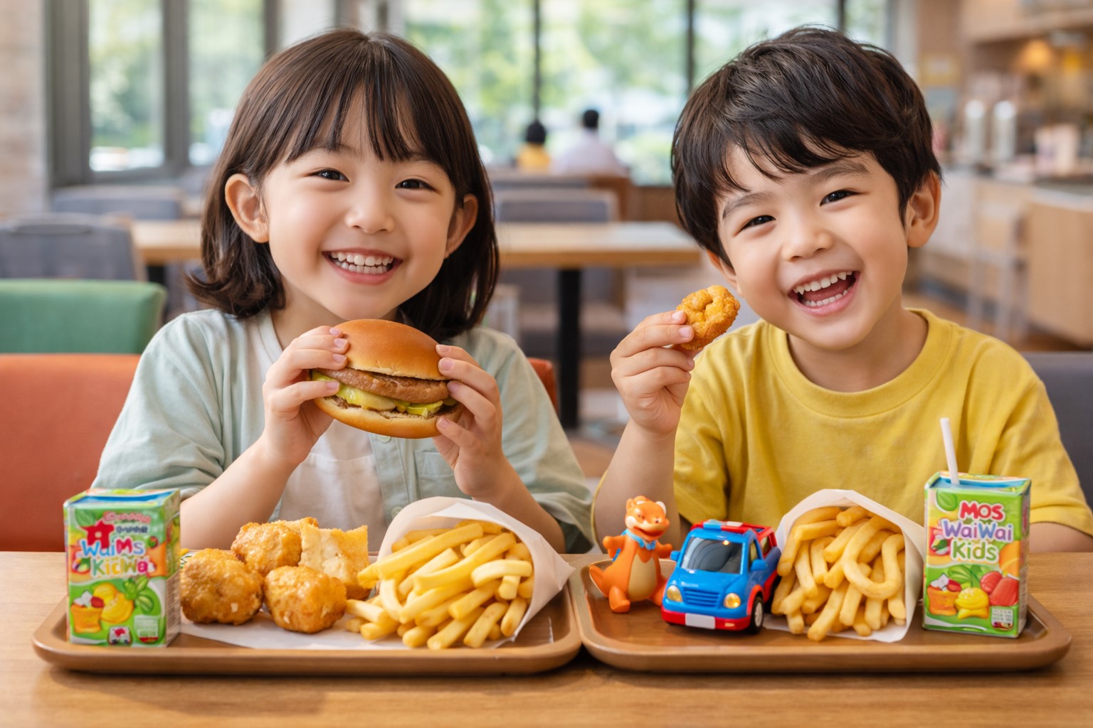 モスワイワイセットお子様向けメニュー