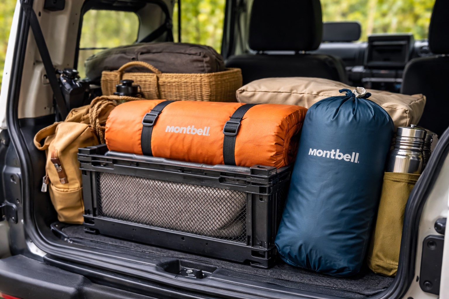 携帯性で選ぶならモンベルが最適