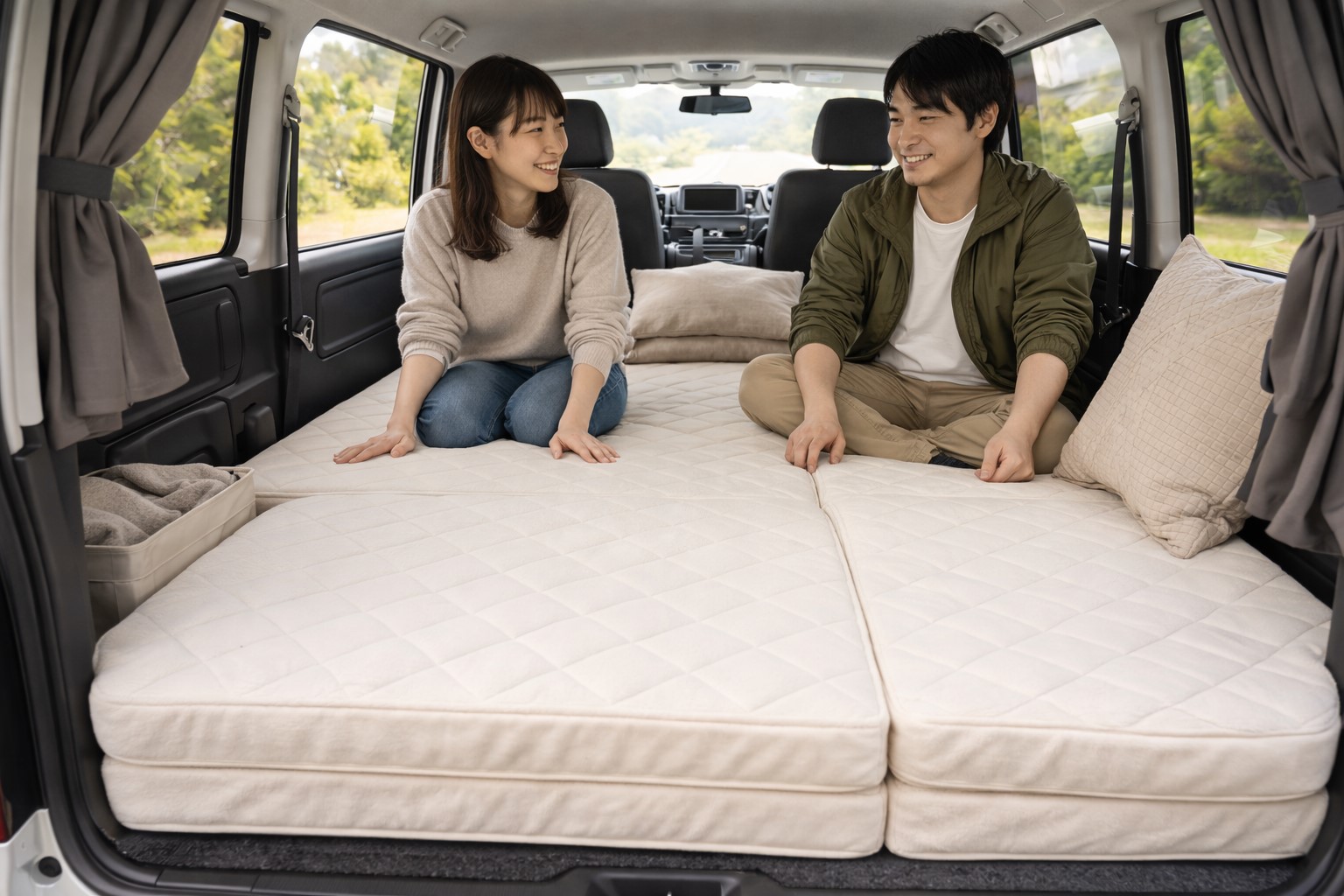 ハイエースで使いたいニトリのマット