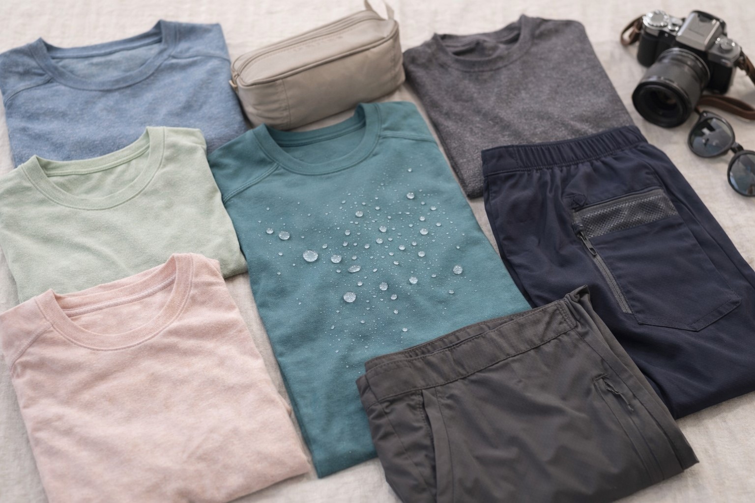 旅行中に洗濯がしやすい速乾ウェアの選び方