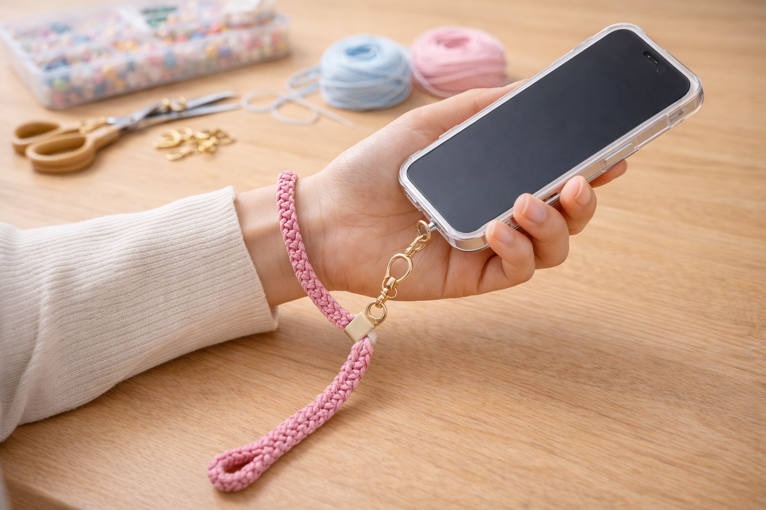 ハンドストラップの作り方の基本