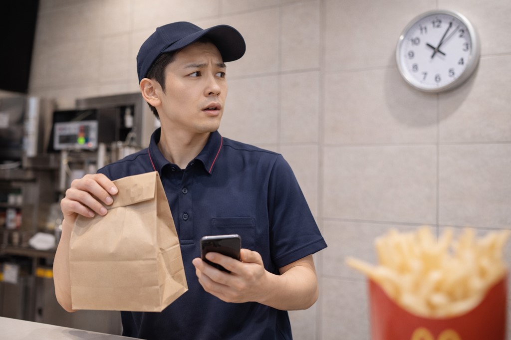 受取予定の時間を過ぎた場合の店舗側の対応