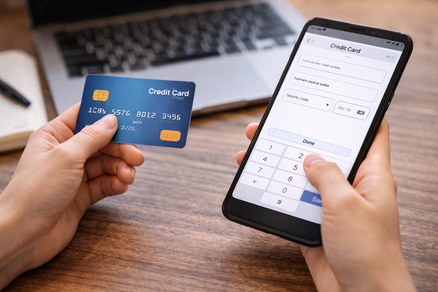 支払いクレジットカード情報の入力方法