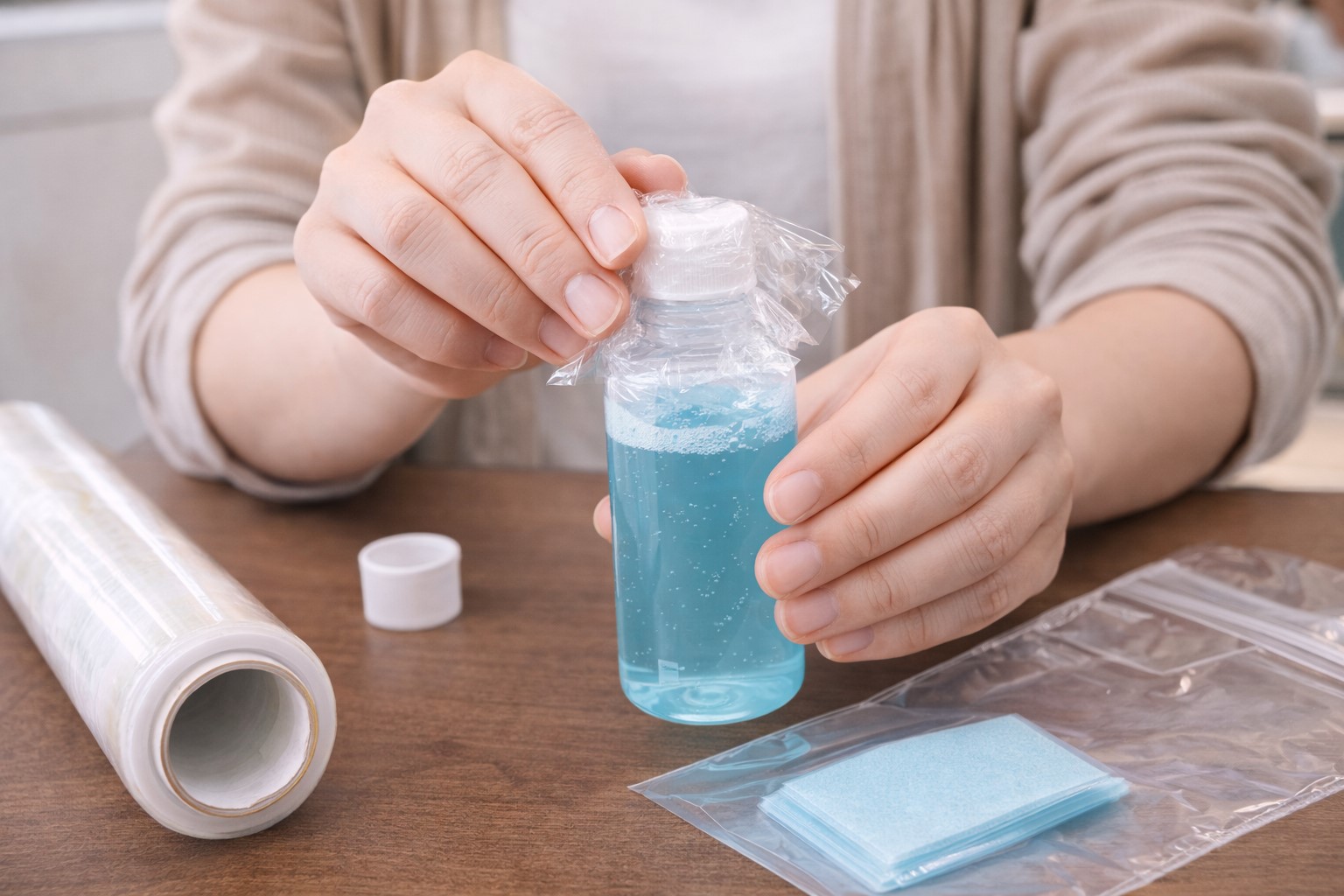 正しい小分け方法で液漏れを完全に防ぐ