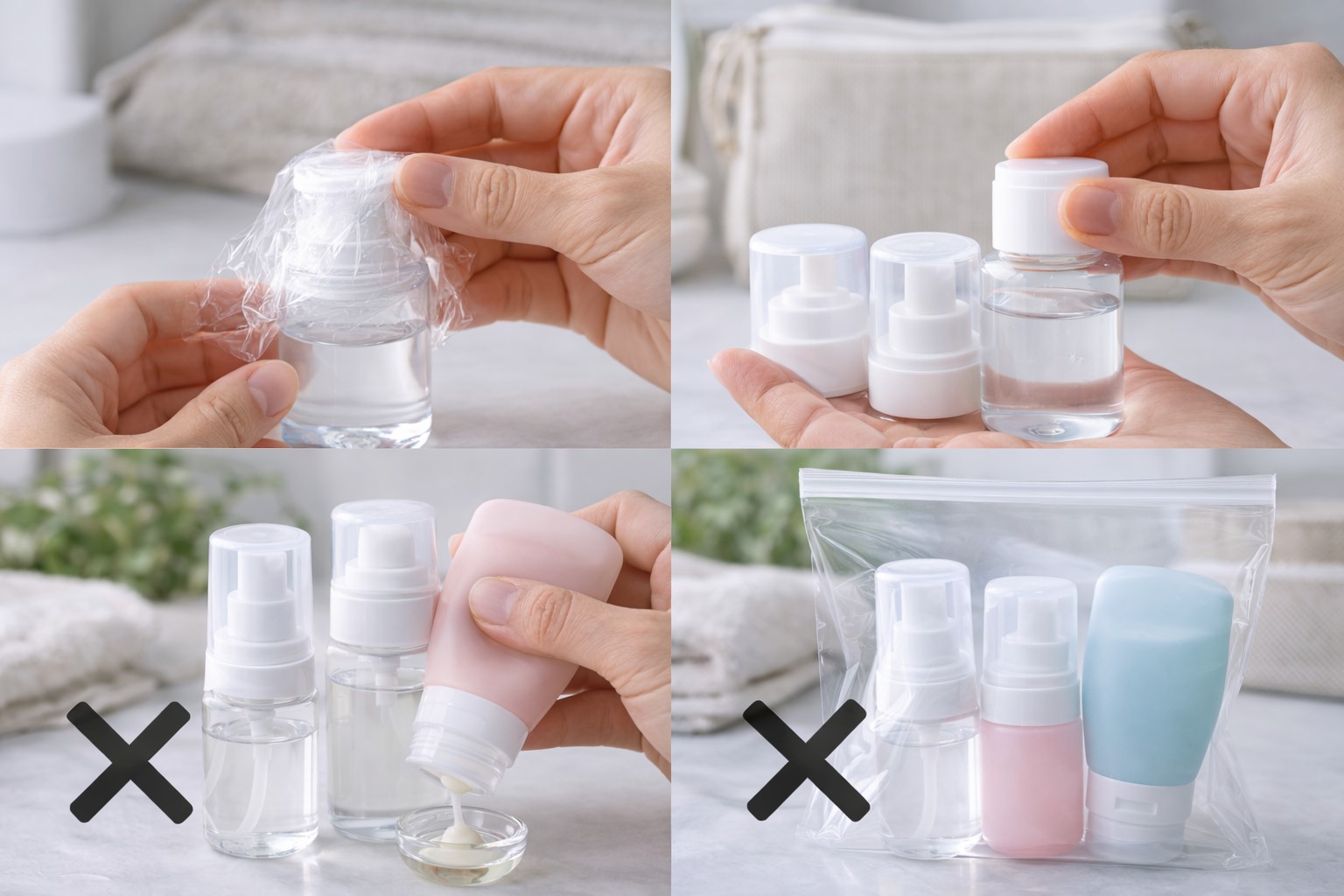 液漏れを防ぐパッキングのコツ