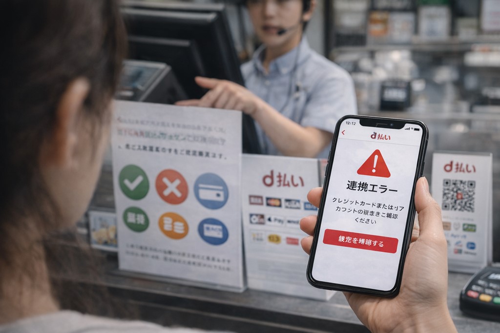 連携エラーでd払いできない時の設定や3Dセキュア