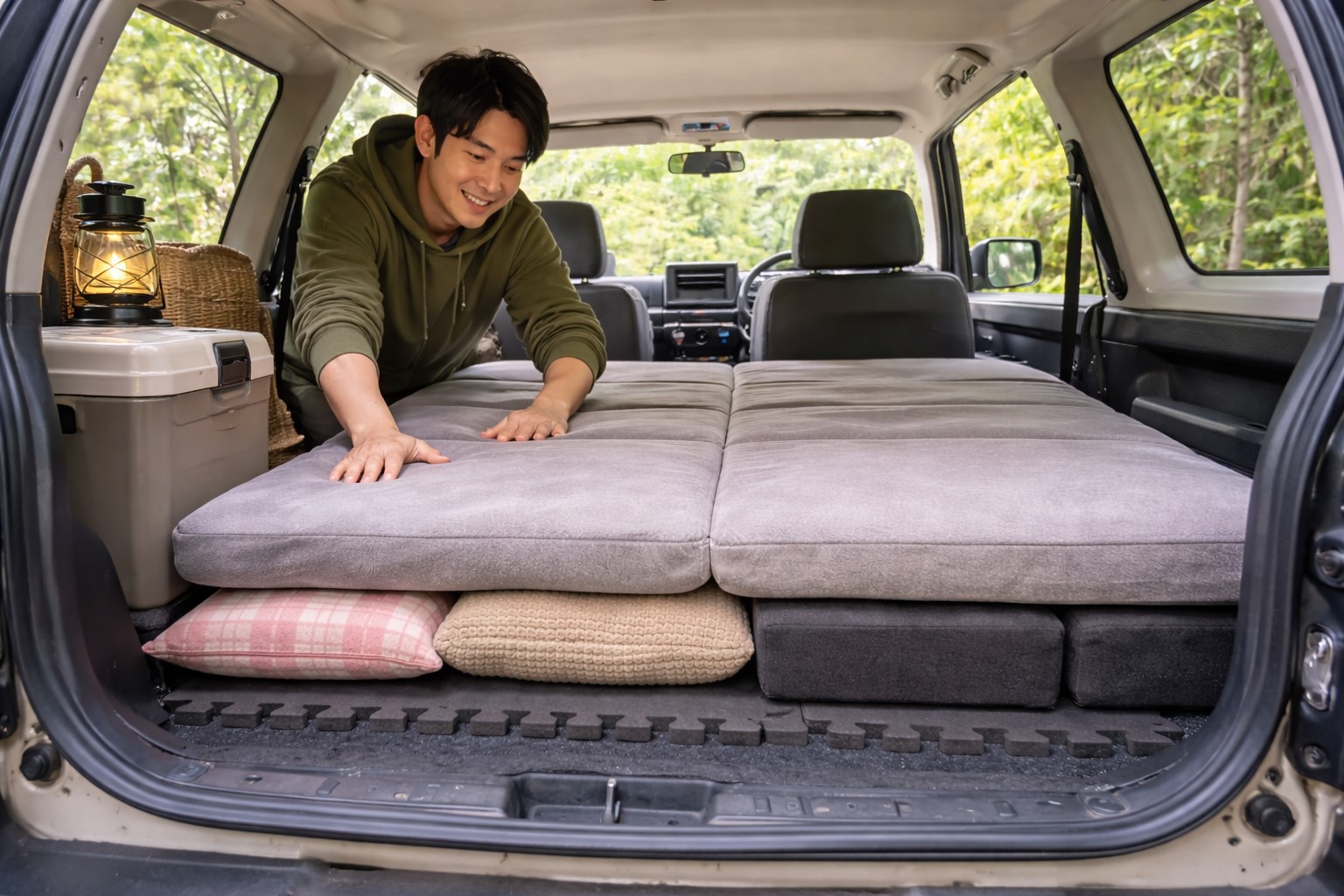 旧型ジムニーのJB23での段差対策