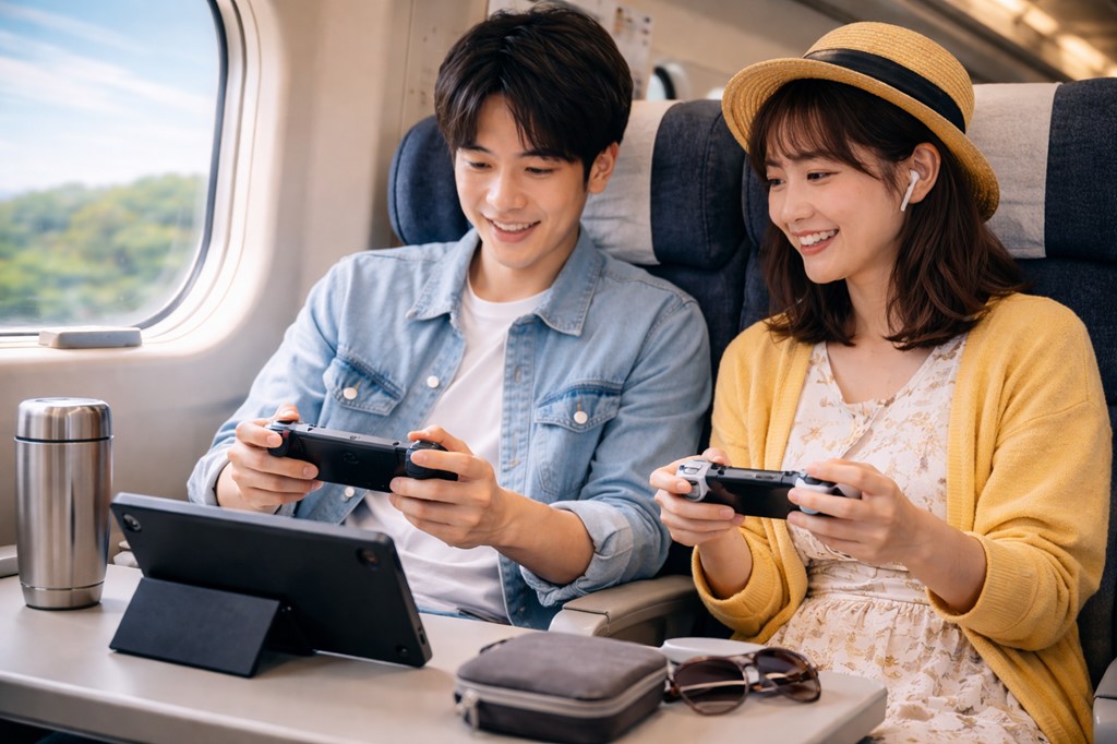 長時間移動でも疲れない姿勢と便利グッズ