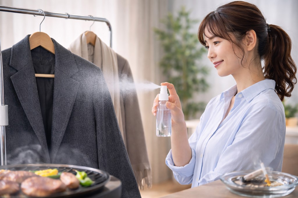 焼肉やタバコのニオイを消す実践手順