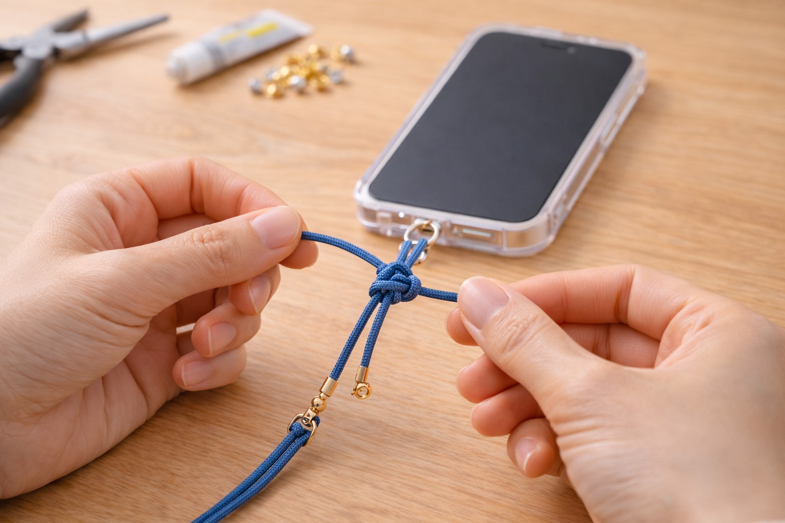 抜けを防止する紐の結び方の極意