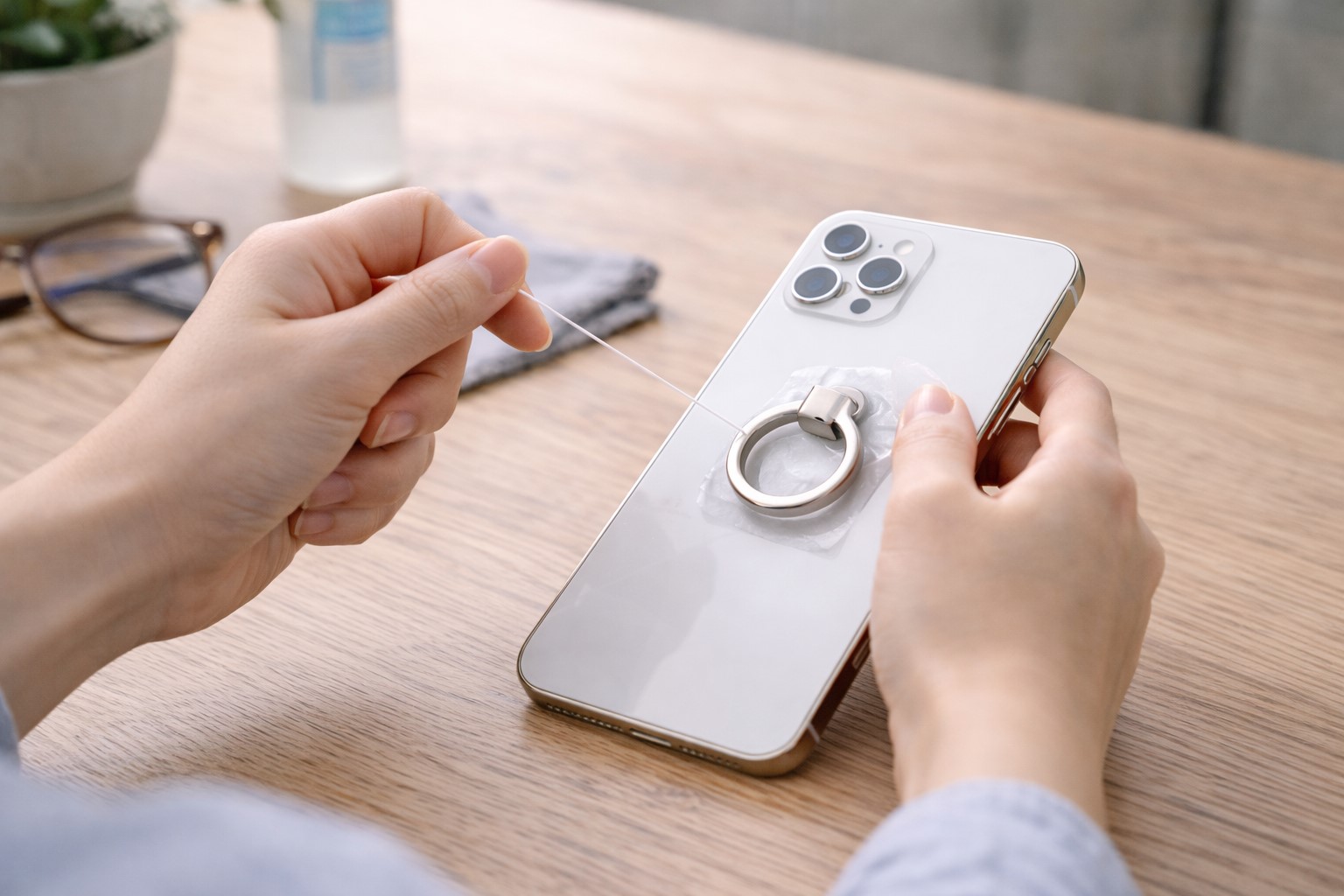 ケースを傷めない剥がし方や取り方