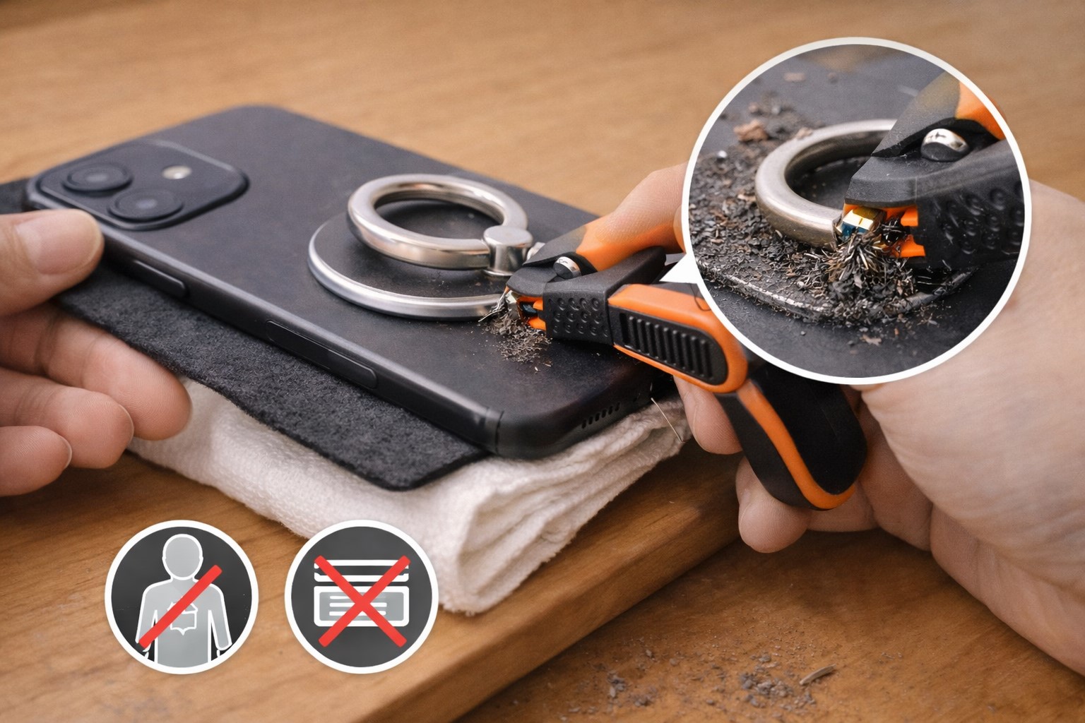 MagSafe対応リング特有のトラブル対策