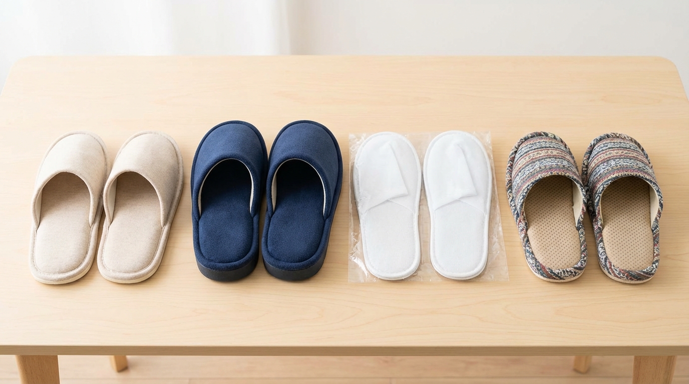 携帯スリッパの人気ブランドと比較のポイント