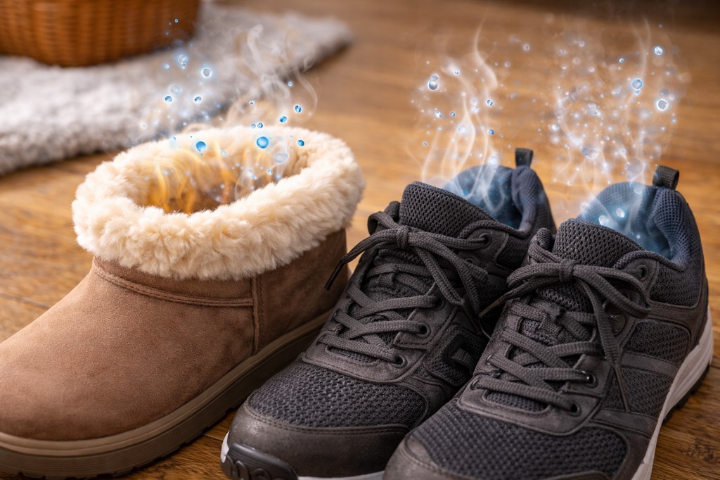 ブーツやスニーカーの蒸れを防ぐ消臭機能