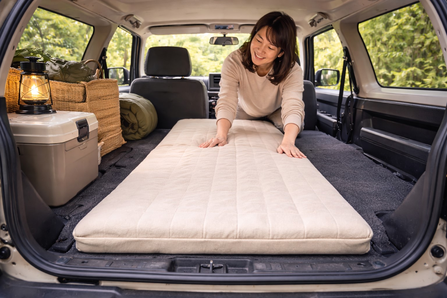 ジムニーのJB23に合うマットサイズ