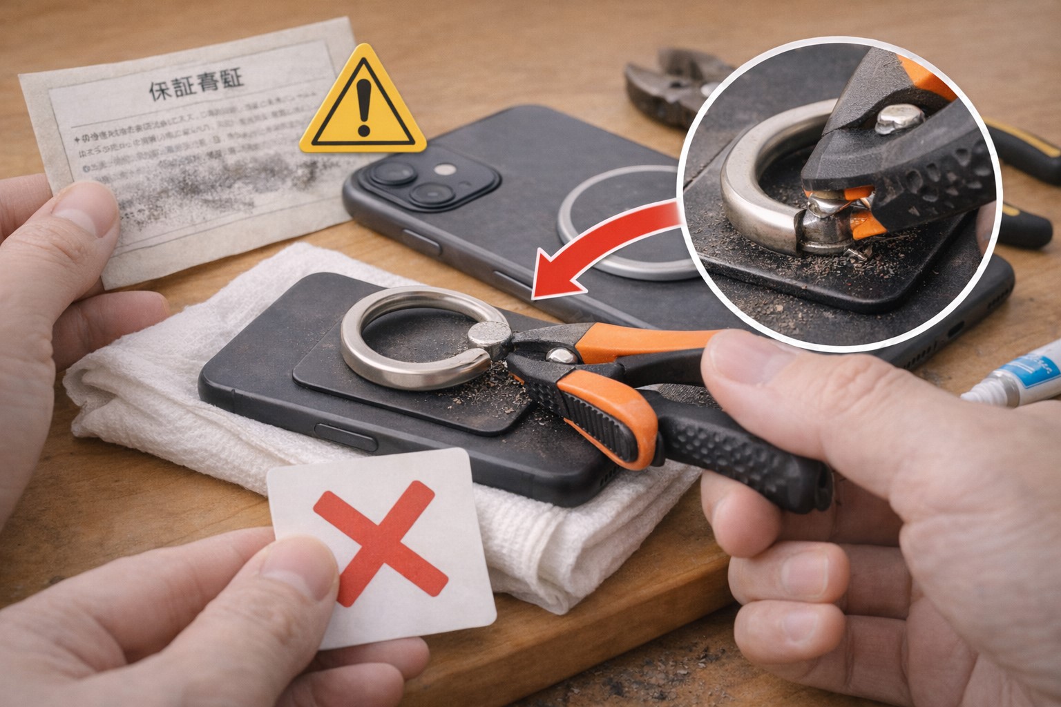 失敗を防ぐ！修理の際の注意点と保証