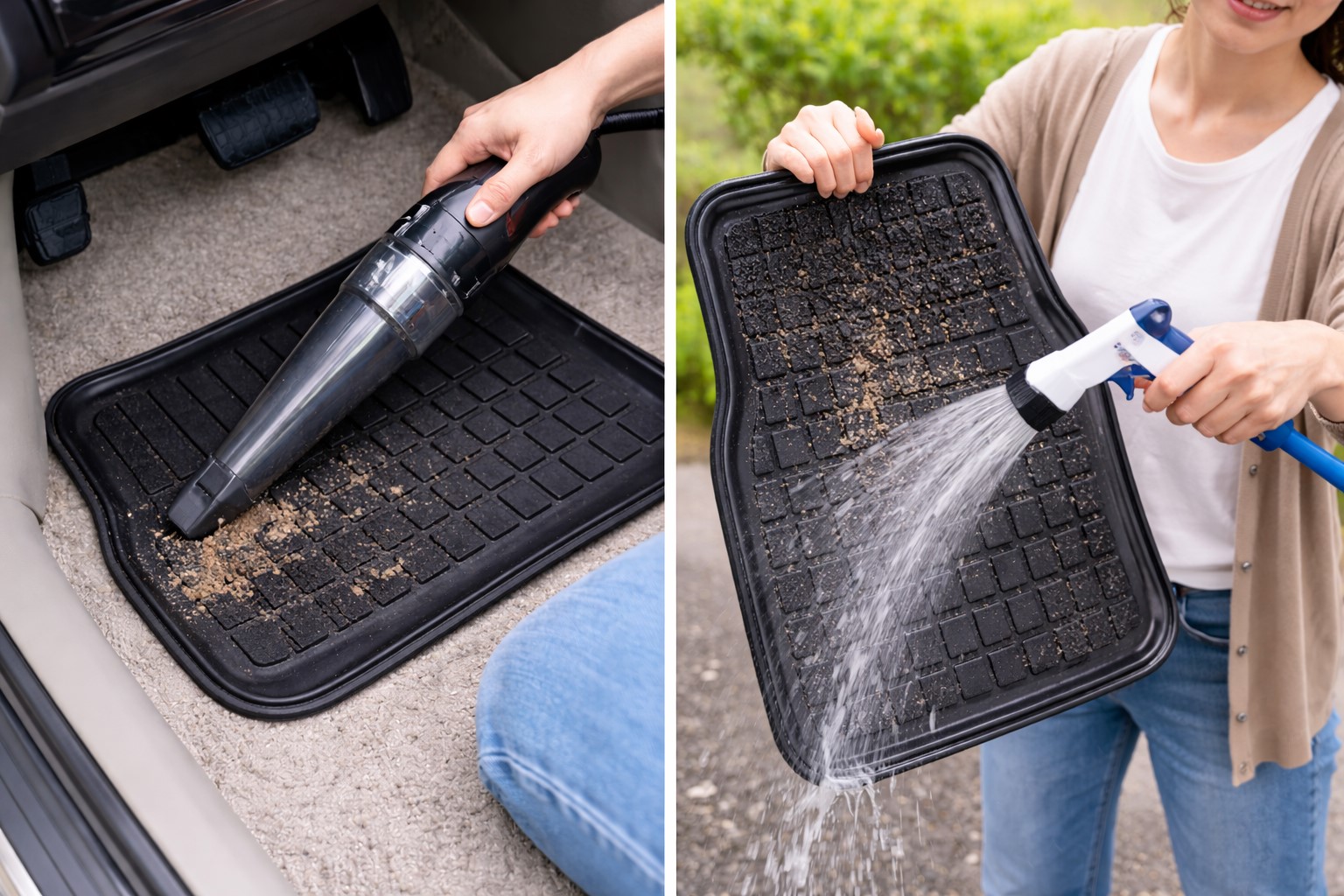 掃除が楽になる防水マットの活用