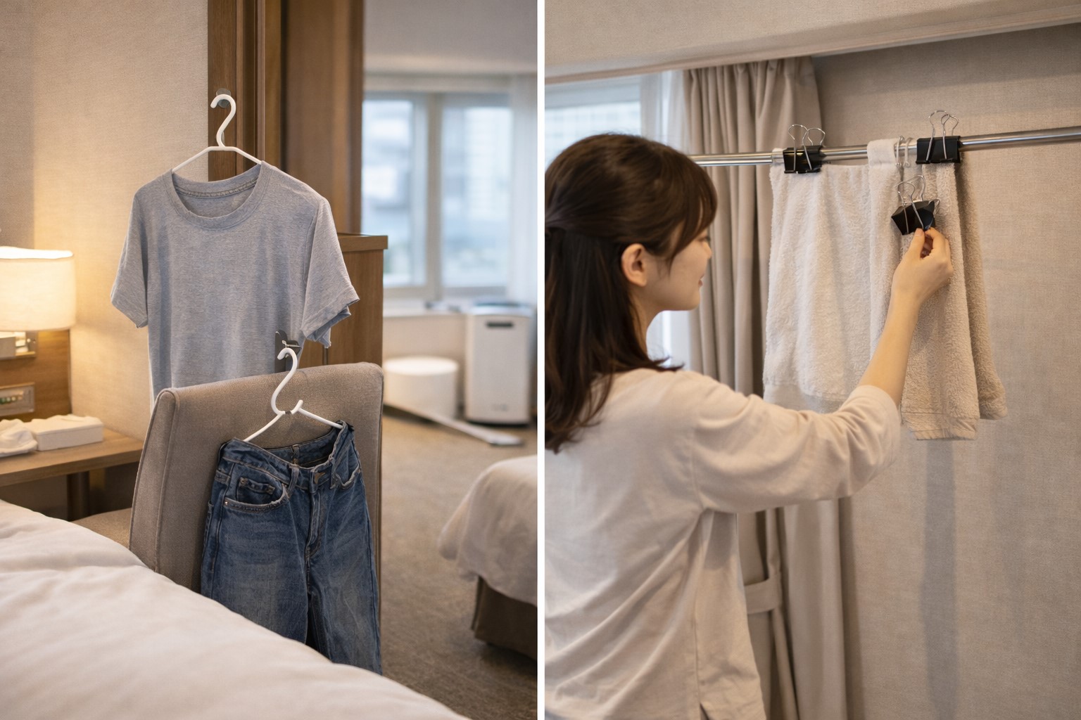 物干し100均の代用アイデア