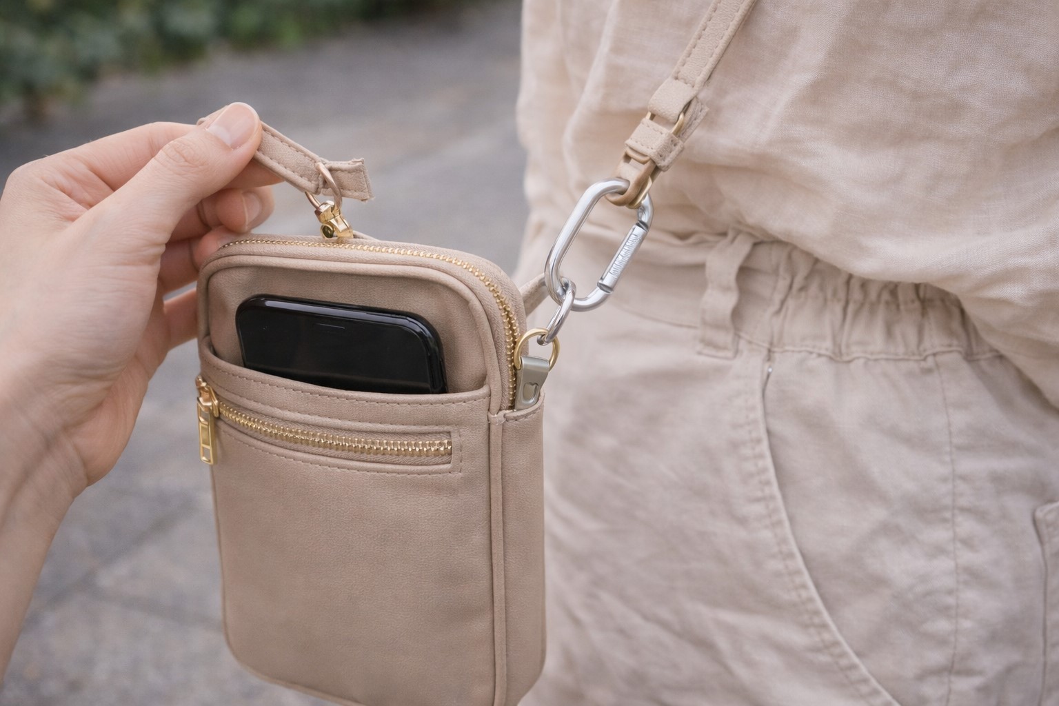 100均スマホポーチの弱点と応急処置