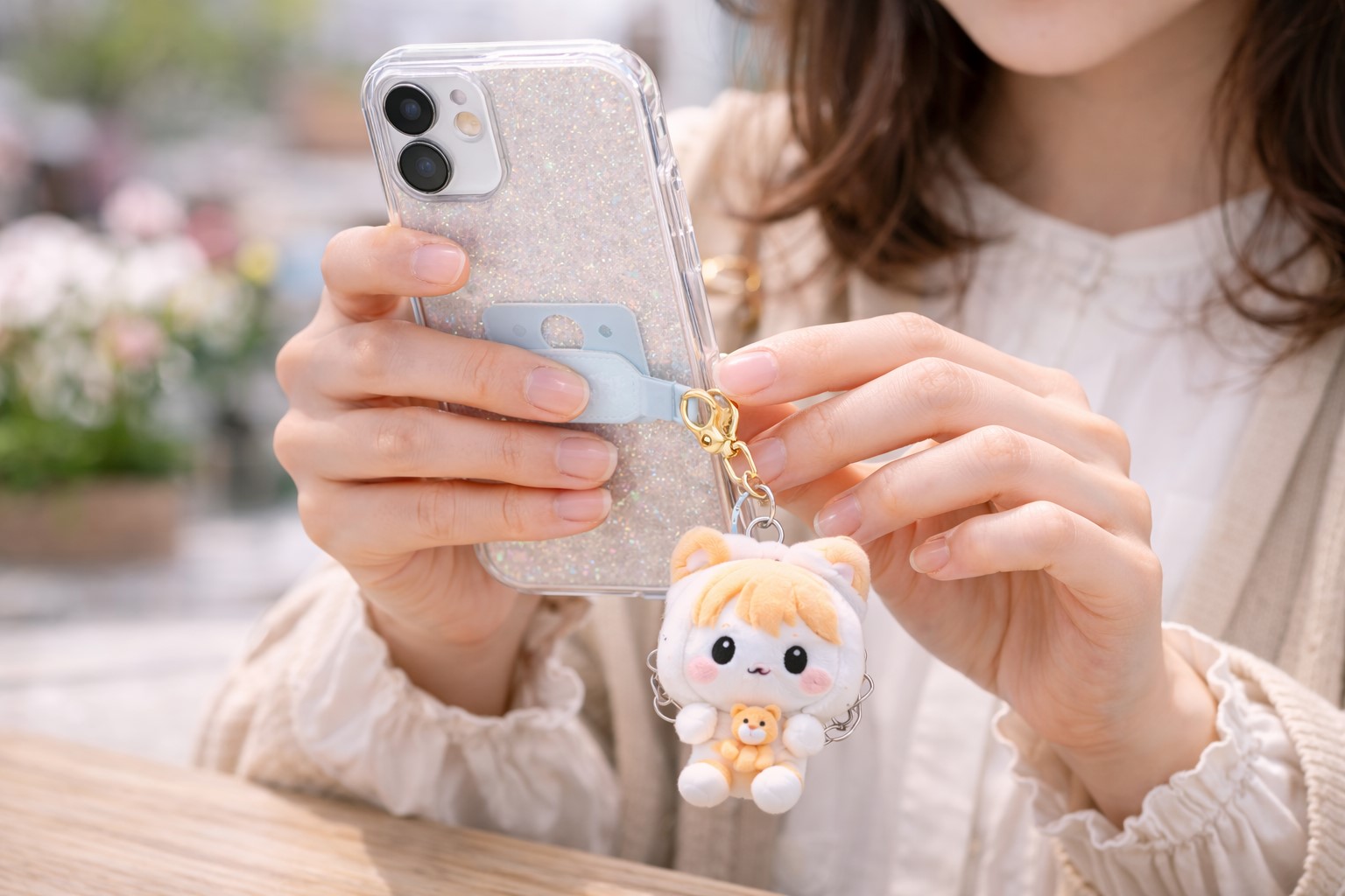 ストラップシートを活用したスマホでの使い方