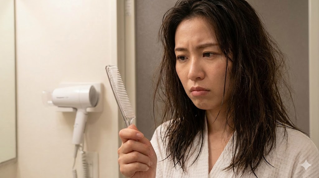 ホテルのドライヤーやアメニティへの不満