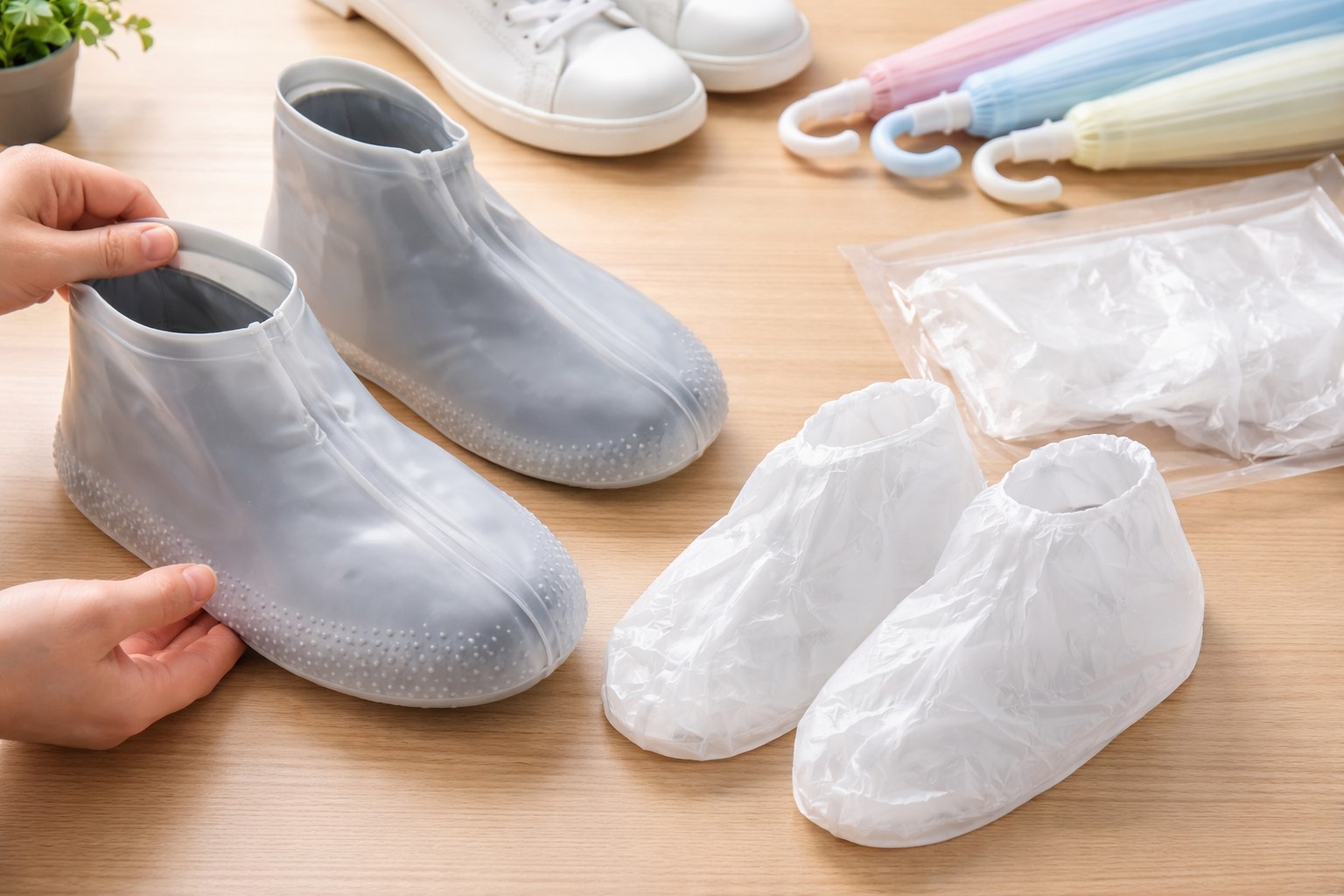 100均靴カバーの種類と性能