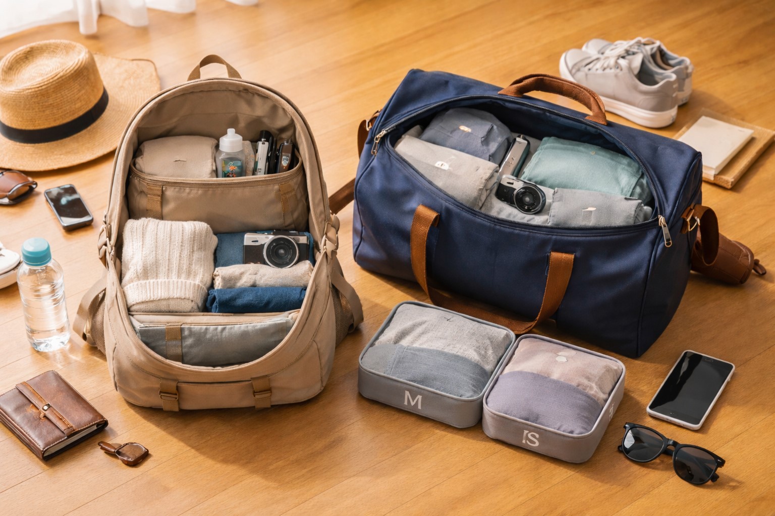 容量は15Lから25Lが目安