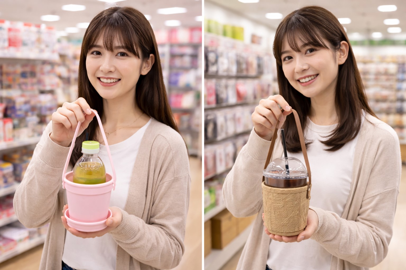 ダイソー・セリア…店舗別ドリンクホルダーの特徴