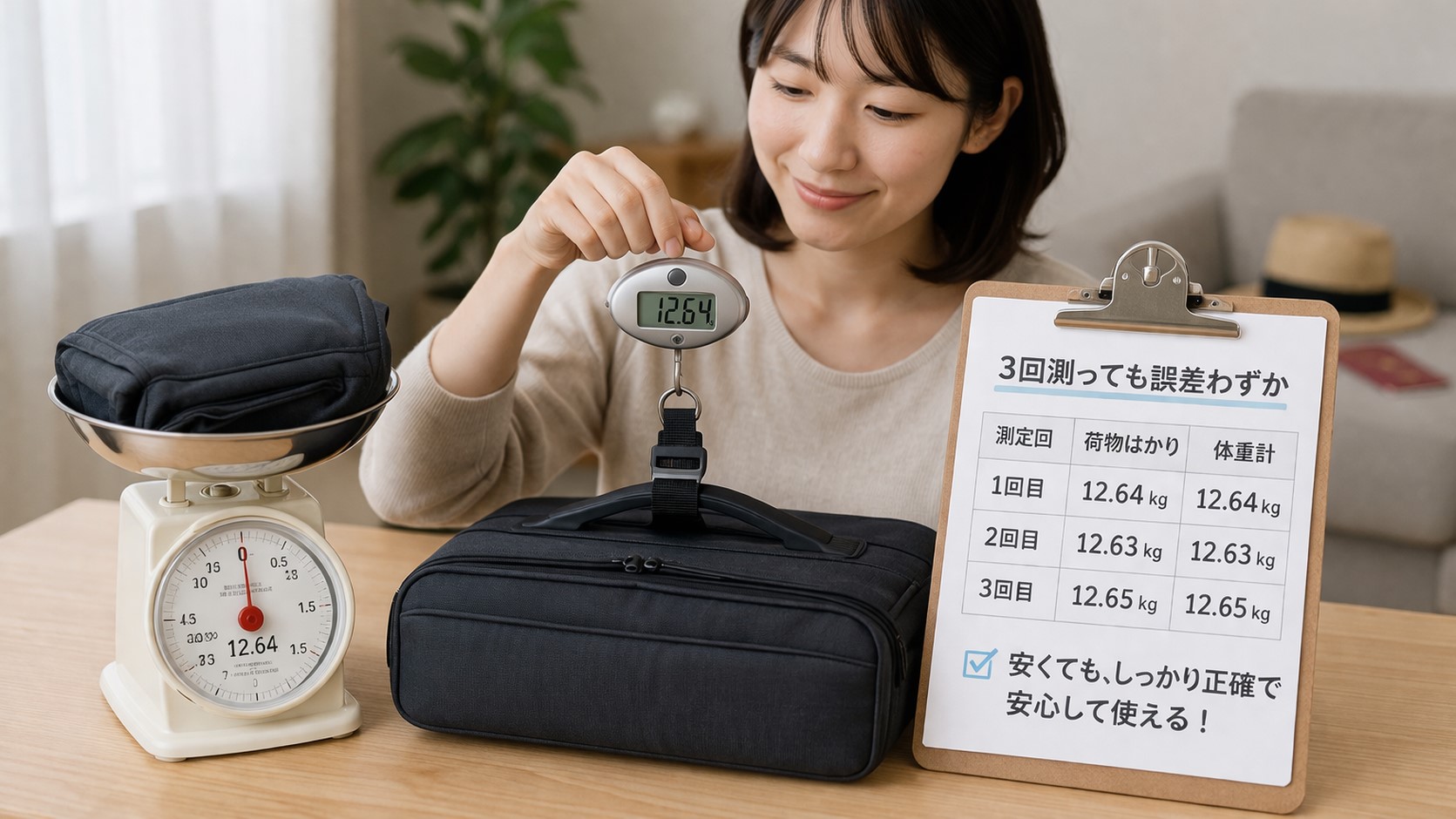 安くても安心できる精度の高さ